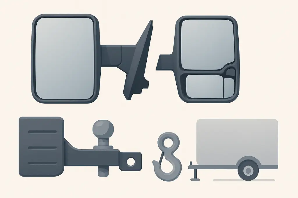 Best Towing Mirrors for Chevy, GMC & Ford Trucks