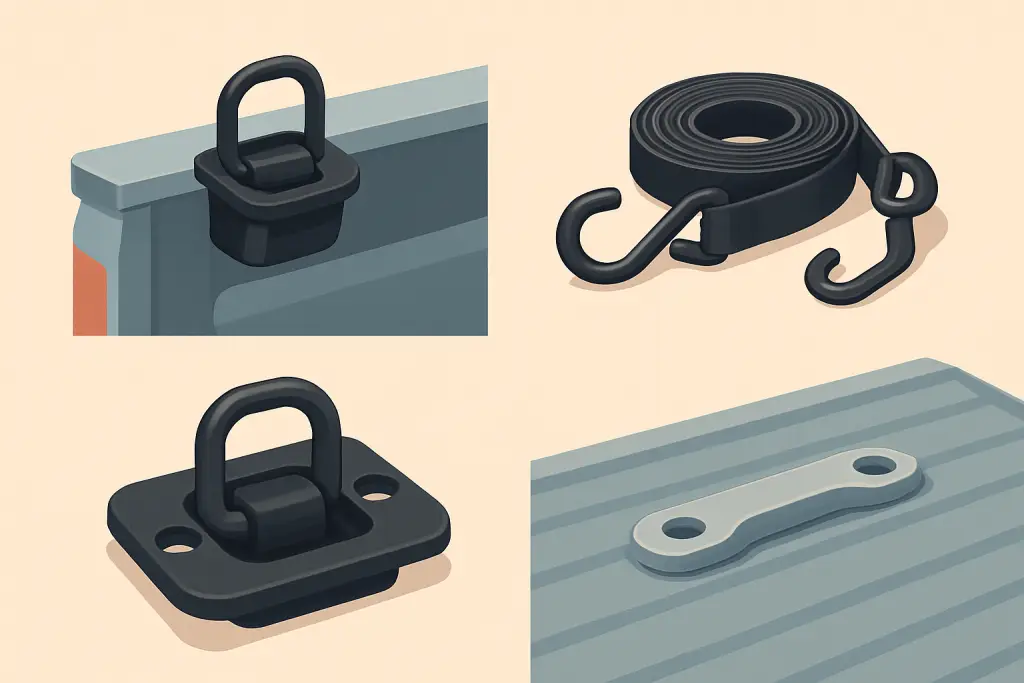 Best Truck Bed Tie Downs for Secure Hauling