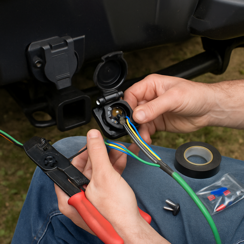 Wiring the Trailer Electrical Connection