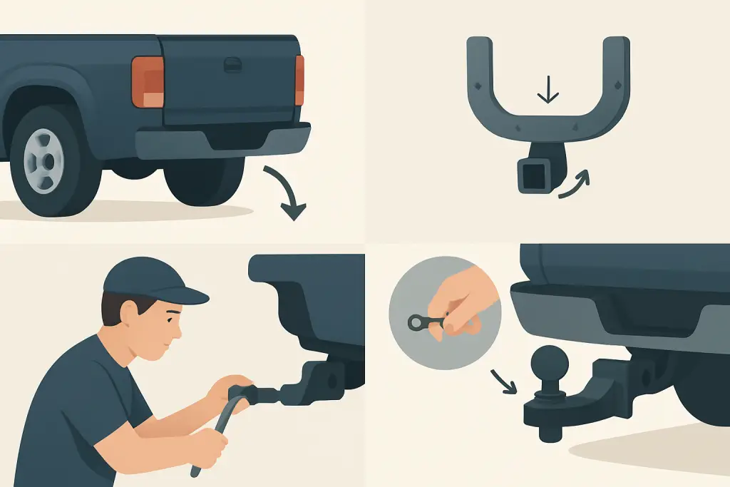 How to Install a Trailer Hitch on Your Truck