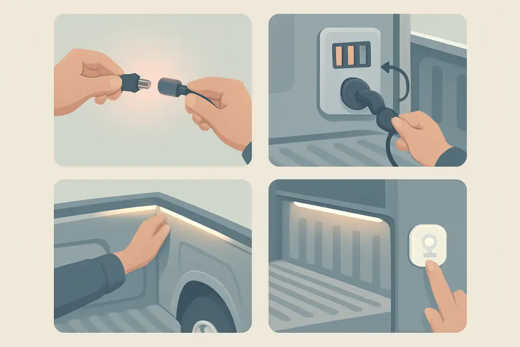 How to Install Truck Bed Lights