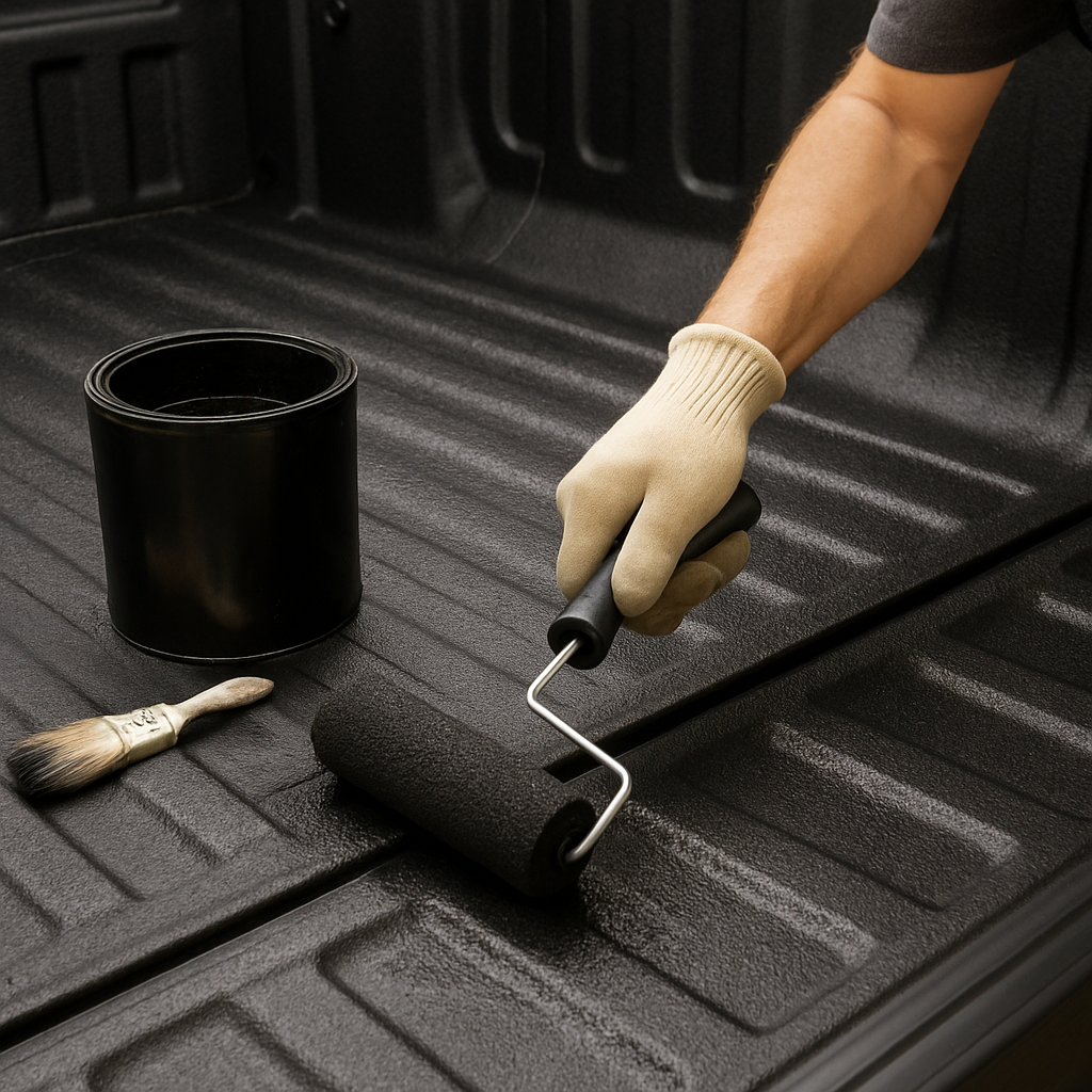 Applying the Bed Liner: Step-by-Step