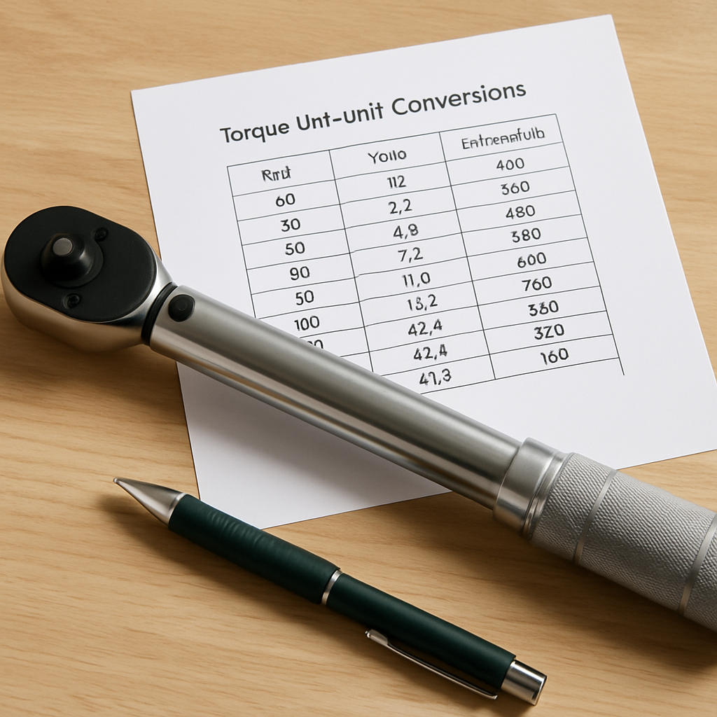 Understanding Torque Units and Conversions