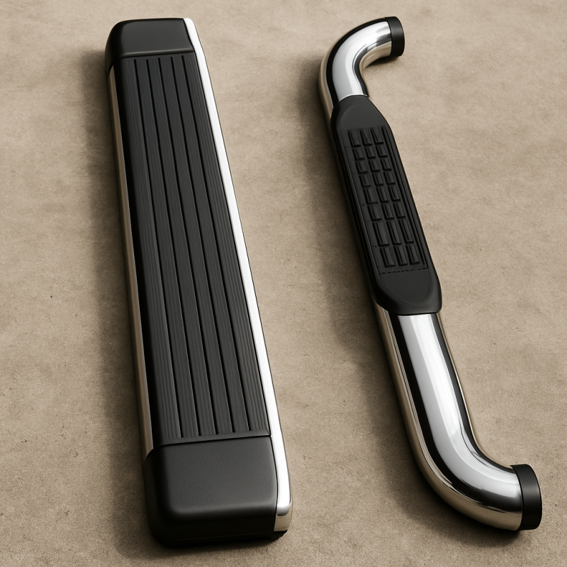 Design and Stepping Surface Compared