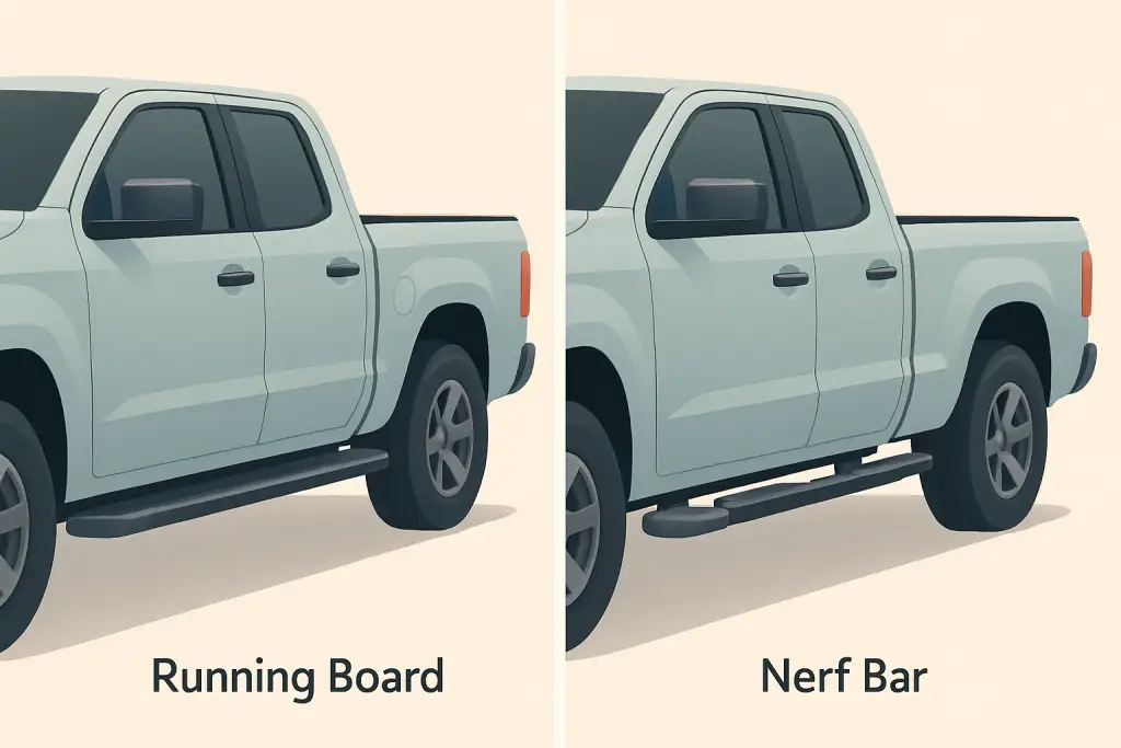 Running Boards vs Nerf Bars: Which Is Right for Your Truck?